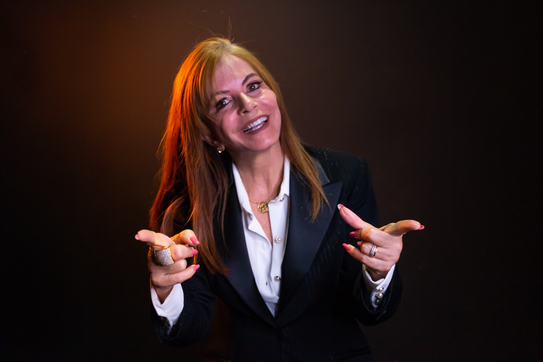 Magaly Abreu em atendimento